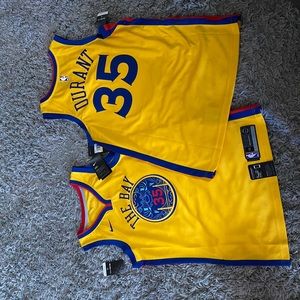Kevin Durant Chinese New Year warriors jersey